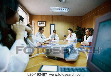 Meeting of doctors View Large Photo Image Stock Photo - Meeting of doctors. Fotosearch