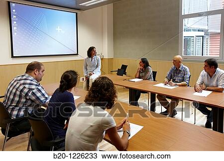 Meeting room, Materials Physics Center View Large Photo Image Stock Image - Meeting room, Materials Physics Center. Fotosearch