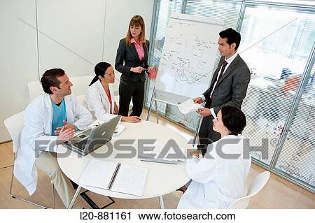Stock Image - Meeting room. Fotosearch