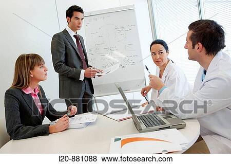 Meeting room View Large Photo Image Stock Photo - Meeting room. Fotosearch