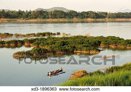 Mekong River at Chiang Khan, Thailand View Large Photo Image Stock Image - Mekong River at Chiang Khan, Thailand. Fotosearch