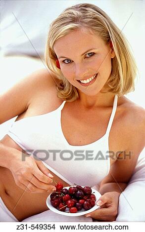 Melanie, Underwear, cherries View Large Photo Image Picture - Melanie, Underwear, cherries. Fotosearch
