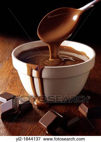 Melted Choclate being stirred in a bowl - Stock Photos View Large Photo Image Stock Photo - Melted Choclate being stirred in a bowl - Stock Photos. Fotosearch