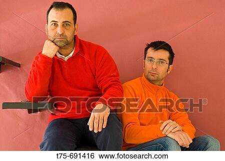 Men on steps View Large Photo Image Stock Photograph - Men on steps. Fotosearch