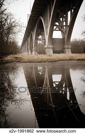 Mendota Bridge over the Minnesota River valley in Fort Snelling State Park. View Large Photo Image Stock Image - Mendota Bridge over the Minnesota River valley in Fort Snelling State Park.. Fotosearch