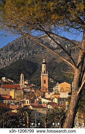 Menton, French Riviera, Alpes-MaritimesMaritime Alps, France View Large Photo Image Stock Photo - Menton, French Riviera, Alpes-MaritimesMaritime Alps, France. Fotosearch