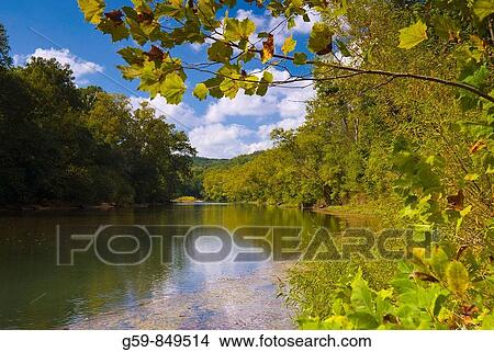 Meramec River, Missouri, USA View Large Photo Image Picture - Meramec River, Missouri, USA. Fotosearch