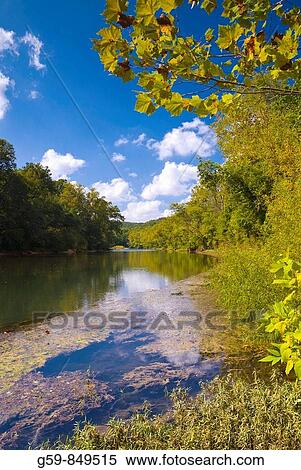 Meramec River, Missouri, USA View Large Photo Image Stock Photography - Meramec River, Missouri, USA. Fotosearch