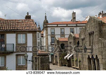 Mercado de Abastos market, Santiago de Compostela, La Corua province, Galicia, Spain View Large Photo Image Stock Photo - Mercado de Abastos market, Santiago de Compostela, La Corua province, Galicia, Spain. Fotosearch