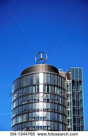 Stock Photography - Mercedes-Benz Center in Munich. Fotosearch