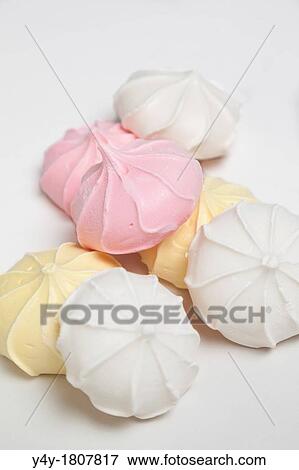 Stock Photo - Meringue cookies.. Fotosearch