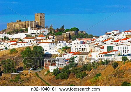 Mertola Castle, Baixo Alentejo, Portugal View Large Photo Image Stock Image - Mertola Castle, Baixo Alentejo, Portugal. Fotosearch