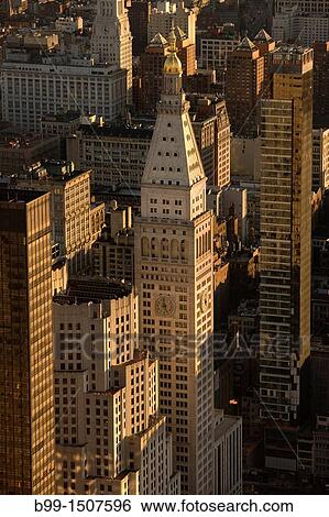 MET LIFE BUILDINGS UNION SQUARE MANHATTAN NEW YORK CITY USA View Large Photo Image Stock Photograph - MET LIFE BUILDINGS UNION SQUARE MANHATTAN NEW YORK CITY USA. Fotosearch