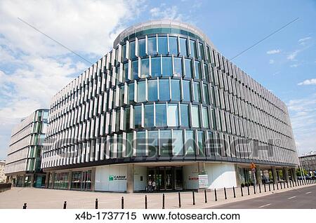Metropolitan office building 2003 by Norman Foster at Plac Pilsudskiego the Pilsudski square Srodmiescie the central Warsaw Poland Europe View Large Photo Image Stock Photography - Metropolitan office building 2003 by Norman Foster at Plac Pilsudskiego the Pilsudski square Srodmiescie the central Warsaw Poland Europe. Fotosearch