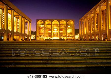 Metropolitan Opera House, Lincoln center. New York City, USA View Large Photo Image Stock Image - Metropolitan Opera House, Lincoln center. New York City, USA. Fotosearch