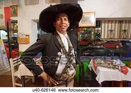 Mexico, Puerto Vallarta, Man dressed as Pancho Villa. View Large Photo Image Stock Photo - Mexico, Puerto Vallarta, Man dressed as Pancho Villa.. Fotosearch