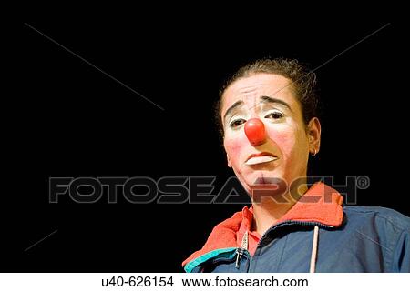 Picture - Mexico, Puerto Vallarta. Street mime.. Fotosearch
