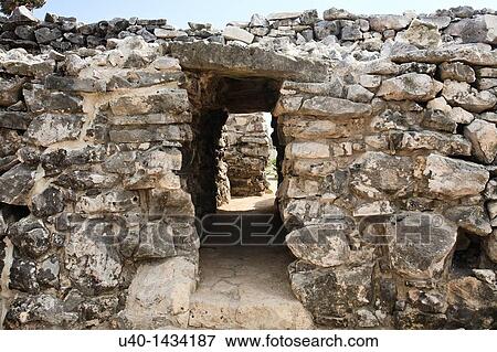 Mexico, Tulum ruins View Large Photo Image Stock Photo - Mexico, Tulum ruins. Fotosearch