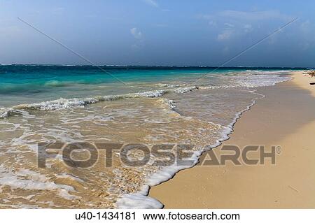 Mexico, Tulum, waves washing on shore View Large Photo Image Stock Image - Mexico, Tulum, waves washing on shore. Fotosearch