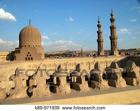Mezquita Al Muayyad, El Cairo, Egipto View Large Photo Image Stock Photo - Mezquita Al Muayyad, El Cairo, Egipto. Fotosearch