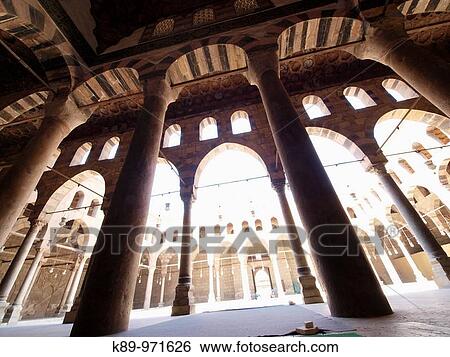 Stock Photograph - Mezquita Al Nasir Mohamed, Citadel, El Cairo, Egipto. Fotosearch