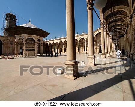 Mezquita Sultan Mohamed Ali, Citadel, El Cairo, Egipto View Large Photo Image Stock Photo - Mezquita Sultan Mohamed Ali, Citadel, El Cairo, Egipto. Fotosearch