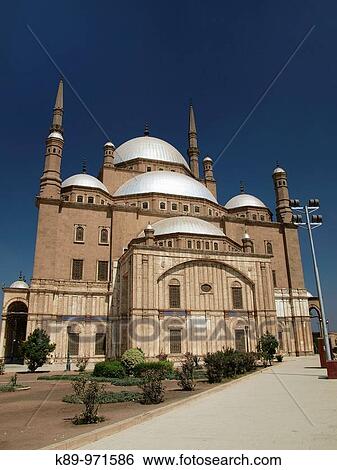 Mezquita Sultan Mohamed Ali, Citadel, El Cairo, Egipto View Large Photo Image Stock Photograph - Mezquita Sultan Mohamed Ali, Citadel, El Cairo, Egipto. Fotosearch