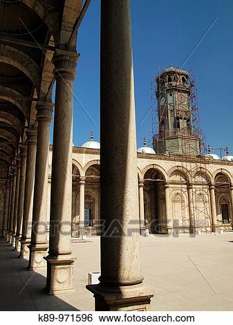 Mezquita Sultan Mohamed Ali, Citadel, El Cairo, Egipto View Large Photo Image Stock Photograph - Mezquita Sultan Mohamed Ali, Citadel, El Cairo, Egipto. Fotosearch
