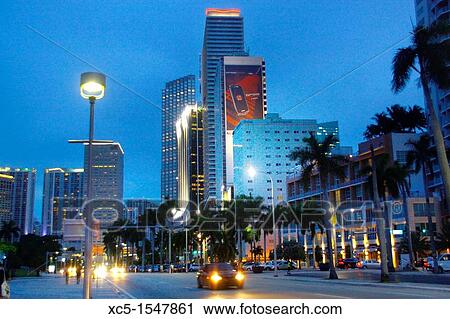 Stock Image - Miami, Florida, United States. Fotosearch