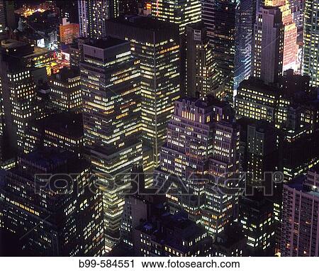 Mid-town office buildings, Manhattan, New York, USA. View Large Photo Image Stock Image - Mid-town office buildings, Manhattan, New York, USA.. Fotosearch