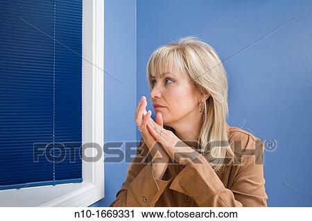 Middle-age blond woman View Large Photo Image Stock Image - Middle-age blond woman. Fotosearch