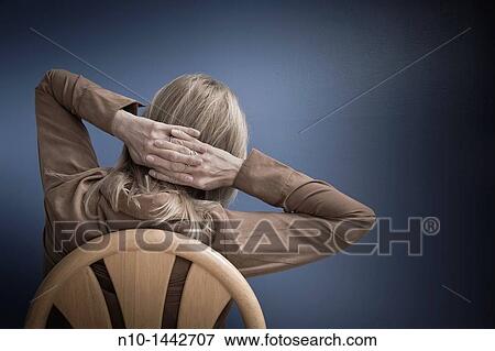 Middle-age blond woman View Large Photo Image Stock Photo - Middle-age blond woman. Fotosearch