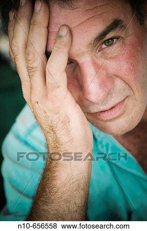 Middle-age man posing. View Large Photo Image Stock Photo - Middle-age man posing.. Fotosearch