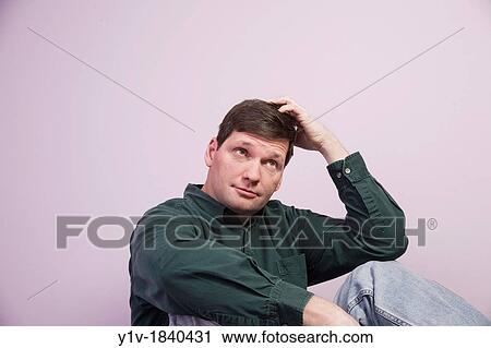 Stock Image - Middle-age man. Fotosearch