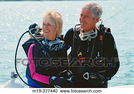 middle aged couple scuba diving View Large Photo Image Stock Image - middle aged couple scuba diving. Fotosearch