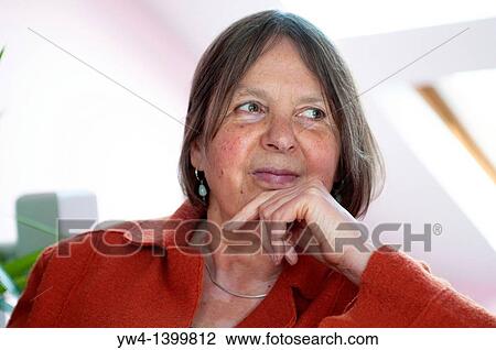 Middle aged woman smiling View Large Photo Image Stock Image - Middle aged woman smiling. Fotosearch