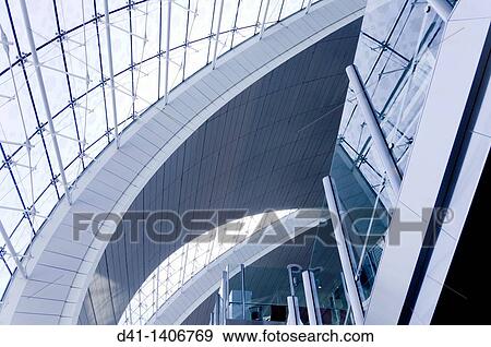Middle East, UAE, Dubai, airport new Al Maktoum View Large Photo Image Stock Photo - Middle East, UAE, Dubai, airport new Al Maktoum. Fotosearch