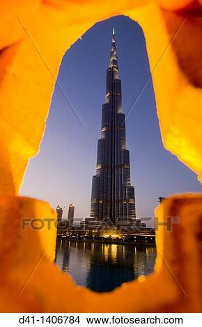 Middle East, UAE, Dubai, Burj Khalifa View Large Photo Image Picture - Middle East, UAE, Dubai, Burj Khalifa. Fotosearch