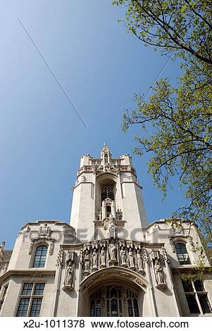 Stock Photo - Middlesex Guildhall in Parliament Square, Westminster, London, England. Fotosearch