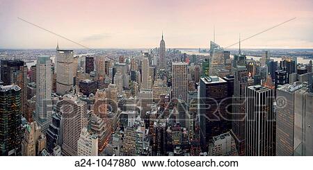 Midtown Mahattan panorama, New York City, USA View Large Photo Image Stock Image - Midtown Mahattan panorama, New York City, USA. Fotosearch