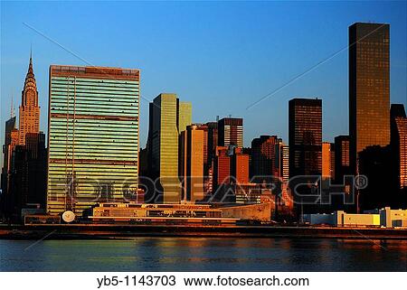Midtown Manhattan, Early Morning View Large Photo Image Stock Image - Midtown Manhattan, Early Morning. Fotosearch