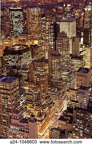 Midtown Manhattan from RCA Building, New York City, USA View Large Photo Image Stock Image - Midtown Manhattan from RCA Building, New York City, USA. Fotosearch