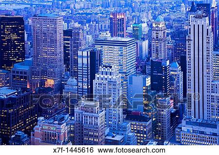 Stock Photograph - Midtown New York City, USA. Fotosearch