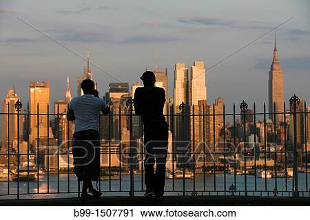 MIDTOWN SKYLINE HUDSON RIVER MANHATTAN NEW YORK CITY USA View Large Photo Image Stock Image - MIDTOWN SKYLINE HUDSON RIVER MANHATTAN NEW YORK CITY USA. Fotosearch