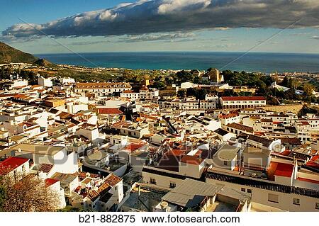 Mijas, Costa del Sol. Malaga province, Andalusia, Spain View Large Photo Image Stock Photography - Mijas, Costa del Sol. Malaga province, Andalusia, Spain. Fotosearch