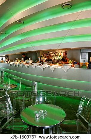 Stock Photo - Milan Italy Shu bar & restaurant. Fotosearch