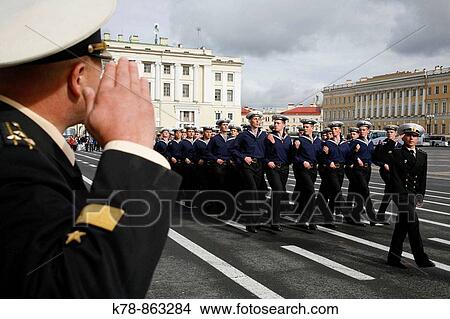 Military march at the Palace Square Dvortsovaya Polshchad, St Petersburg, Russia View Large Photo Image Picture - Military march at the Palace Square Dvortsovaya Polshchad, St Petersburg, Russia. Fotosearch