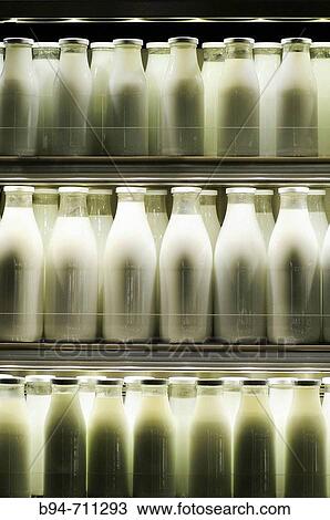 Milk bottles. Barcelona. View Large Photo Image Stock Image - Milk bottles. Barcelona.. Fotosearch