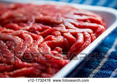 Minced beef View Large Photo Image Stock Photo - Minced beef. Fotosearch