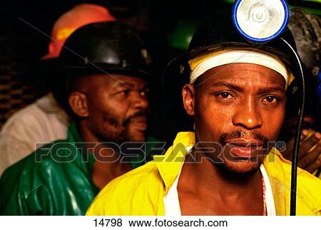 Mine workers View Large Photo Image Stock Photo - Mine workers. Fotosearch